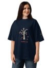 T-shirt col montant écologique unisexe